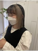 セクションカラー/グラデーションカラー/ペールベージュ