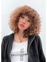 ラブ ロック Love' Lock&nbsp;ボブヘアのスパイラルパーマ・ハイライト・an・アン