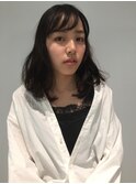 秋好限定メニューバレイヤージュ/デザインカラー/ローライト