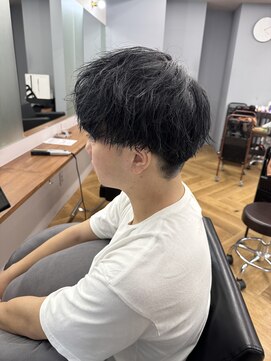 シカ 神戸三宮元町店(Cica) マッシュ パーマ ツイスパ ツイスト センターパート 三宮