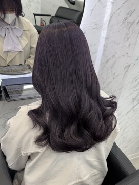 ドットモーダ  町田店(dot. mooda) 【艶カラー×ラベンダー】韓国/韓国ヘア/町田/町田駅/学割