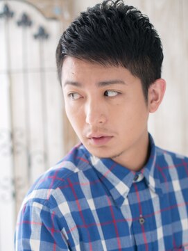 メンズヘア ビーセカンド 草加店(MENS HAIR B-2) ビジネスシーンも!人気ツーブロックハンサムショートU草加