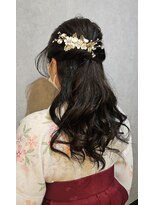 ウィスプ 赤羽店(wisp) ハーフアップ☆