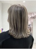 nex表参道明るい白髪染めナチュラルベージュ30代40代50代60代
