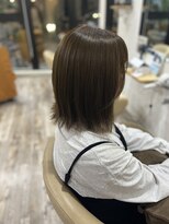 クート 北浦和(ku-to)&nbsp;ブリーチなしの切りっぱなしオリーブグレージュ