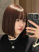 シーシンジュク 新宿南口(Sea shinjuku)&nbsp;ワンレン×ネビージュ[ボブルフ/黒髪/小顔]