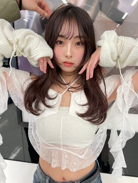 キング 高槻(K!ng) 縮毛矯正髪質改善ハイライトレイヤーカット高槻美容室エクステ