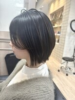カイノ 福岡天神店(KAINO) サイドバング＋ショートボブ