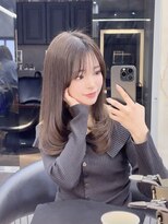 ロンドアヴァントゥス 池袋(Lond aventus)&nbsp;韓国レイヤー/韓国風/ボブ/髪質改善/黒髪/ブリーチなし〔池袋〕