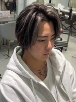 キング 楠葉店(K!ng)&nbsp;波巻きツイストスパイラルパーマ/フェザーパーマ/眉毛/メンズ