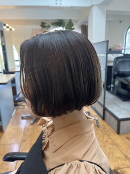 ラゴム(Lagom)の写真/白髪は隠すだけじゃない！予防しながらカラーを楽しもう◎低刺激なカラー剤で敏感肌の方にもオススメ♪