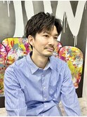 アップバングショート