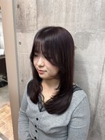 アリアバイエクラート 新宿南口店(ARiA by ECLART)&nbsp;★夏おすすめの暖色カラーとレイヤーで大人っぽく★