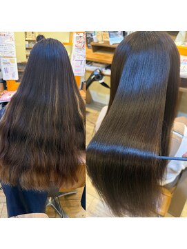 ラシック(La shic) 【湘南藤沢No1】次世代髪質改善酸性ストレート（縮毛矯正）