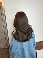 ネウィ 調布(newi)&nbsp;ミディアムレイヤーカット艶髪/美髪スタイル