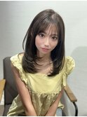ナツキStyle/レイヤーカット/Olive greige
