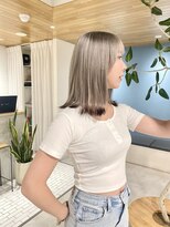 フリーク(FLEEK)&nbsp;シルバーカラー　裾カラー