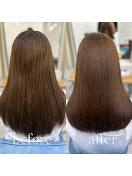 エミン(emyn) 髪が変わる【美髪革命】艶髪/髪質改善/縮毛矯正/代々木