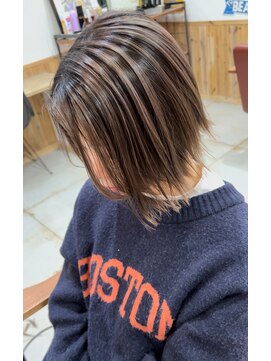 ノーム 横浜(NORM) バレイヤージュ ケアブリーチ ダブルカラー