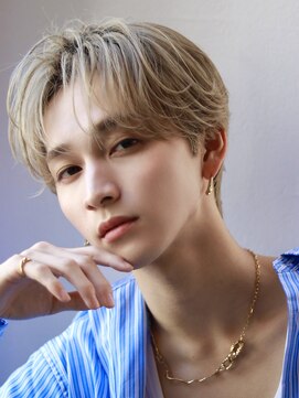 オーシャントーキョー(OCEAN TOKYO) ミルクティーベージュニュアンスパーマ韓国マッシュグレー