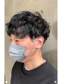 メンズパーマ×緩めスパイラル20代/30代/40代
