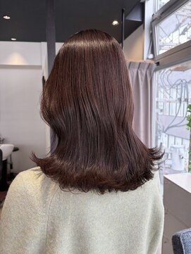 ルチア ヘア ステラ 京都店(Lucia hair stella) ピンクブラウン/韓国ヘア/ハッシュカット/学割U24京都河原町