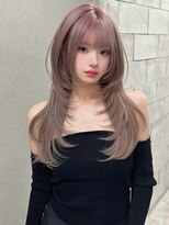 シーク 天神(SEEK)&nbsp;松尾菫菜/レイヤーカット/ハッシュカット/韓国ヘア