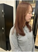 フェイスレイヤー/ピンク/ベージュ[札幌美容室LINDA]