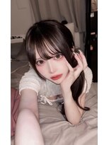 シックス バイ インク 渋谷(SIX by INK.)&nbsp;ダークブルー/デジタルパーマ/ワンホンレイヤー[渋谷]