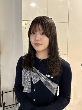 パール(PEAR+L) グレージュカラー × レイヤーカット