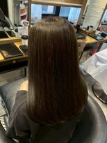 ヘアリゾート粋 トゥジュ 池袋東口店(tujuh)&nbsp;艶髪/ストレートヘア/ダークブラウン