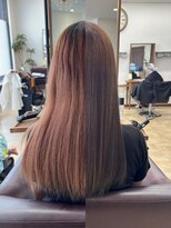 トップスタイル リッチ&nbsp;残留を生かしたブラウンカラー