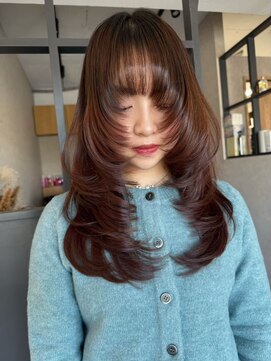 エトワ 中央店(etoi) 大分ハッシュカット韓国レイヤーワンホンヘアヨシンモリかるめ