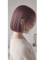 ゼロ 伊勢店(ZERO) 艶感たっぷり♪大人可愛いラベンダーピンクボブ