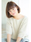【Un ami】オトナ・かわいい ナチュラルボブ 松井