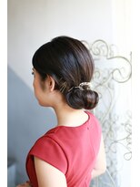 ホワイトルーム(White Room)&nbsp;上品なギブソンタックスタイル☆