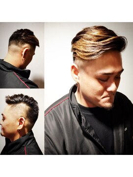 ディーリンク 南橋本店(HAIR MAKE DLINK) アメリカンフェードスタイル