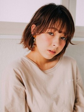 ブルック アーク 春日部店(brook ark) ガーリーショートボブ