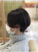 大人可愛いショート☆ひし形シルエット　骨格補正×似合わせ