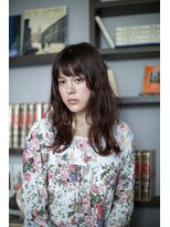 モーニン(Moanin')&nbsp;厚めバング◎デジタルパーマ×ヴェールウェーブ《Kaoru》