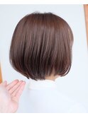 首元すっきりボブ