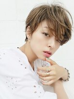 グロウミドル(GROW middle)&nbsp;人気！お洒落クールショート×ハイライトカラー　野村恵子