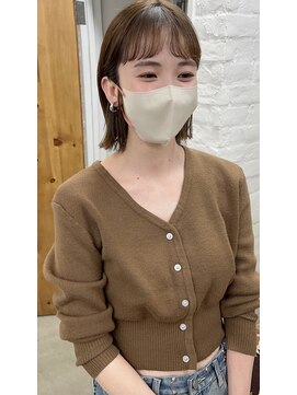 コス(kos) 2022AWヘア/ボブ/二子玉川/外ハネボブ/前髪パーマ