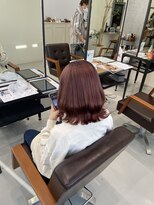 フォルテ 島田店 【外ハネ×ピンクベージュ】