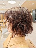 20代30代40代大人可愛いデジタルパーマナチュラルくせ毛風