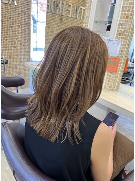 スタイルインデックス 新大塚店(STYLE INDEX) ミディアムレイヤー×ハイライト