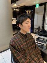 アイズ 海老名(AIZU)&nbsp;スパイキーショート　ザクザクショート　骨格矯正カット　メンズ