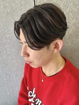 ニアウ 太田店(Niau)&nbsp;メンズセンターパートニュアンスパーマメンズパーマ群馬県太田市