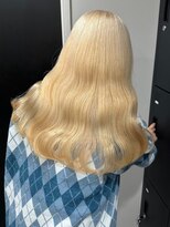 ベレーザ 渋谷(BELEZA)&nbsp;6893韓国ブロンドハイライトグラデーション艶髪ハイトーンカラー