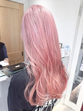 テトラ バイ ネオリーブ 横浜西口店(tetra by neolive) ブリーチ必須のペールピンクカラー**【横浜/横浜駅】